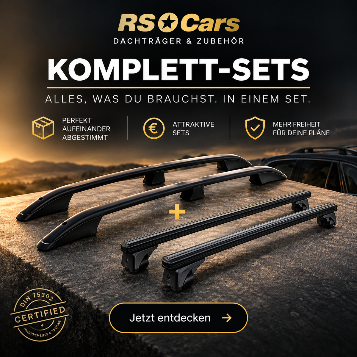 Dachreling/Dachträger Sets