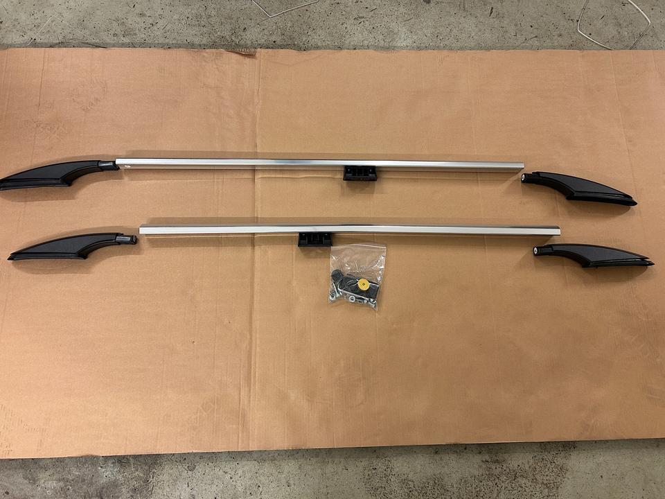 Dachreling STECKBAR: VW Caddy Standard / Maxi - GLANZ