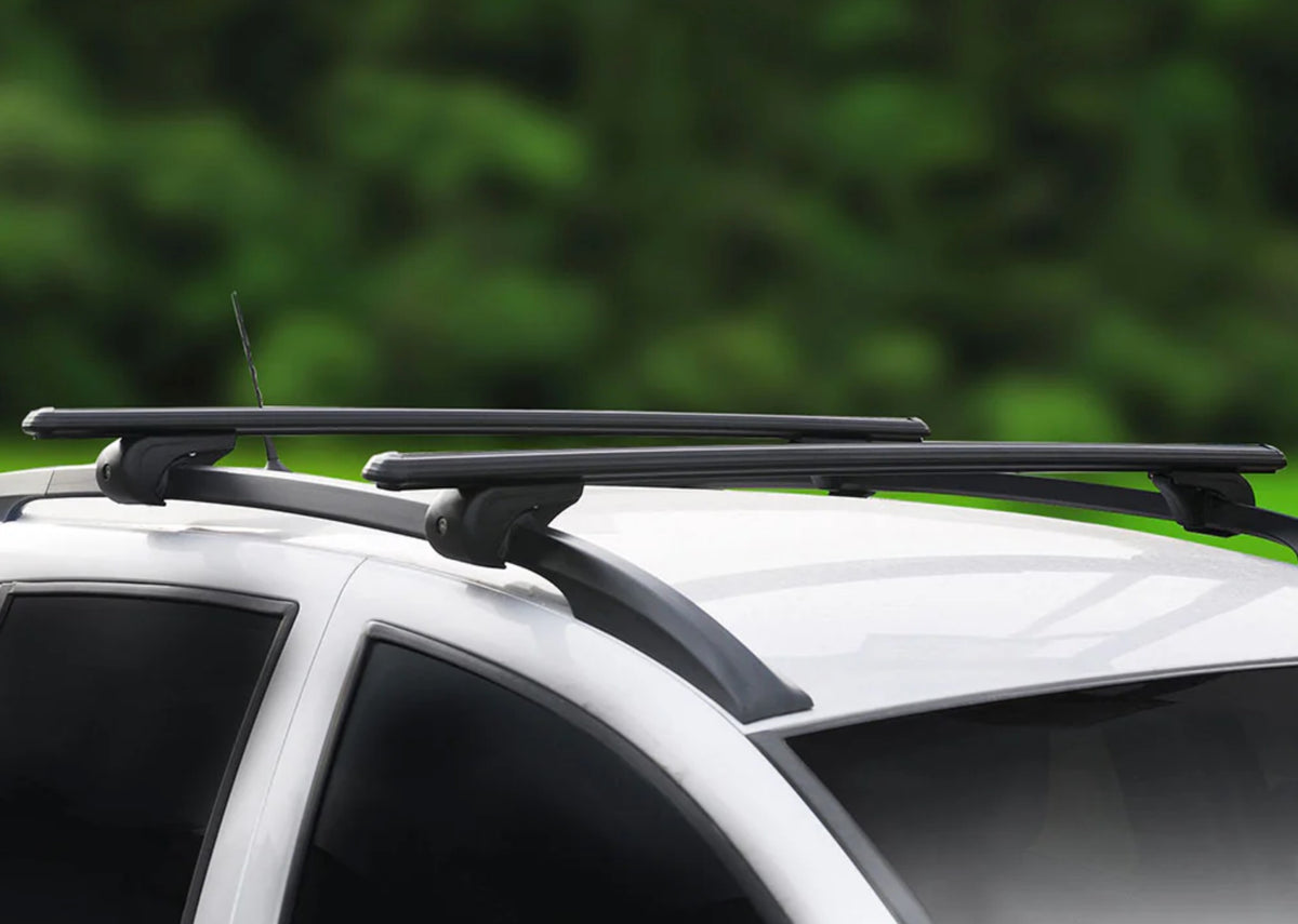 VW T5 T6 T6.1 Dachträger für vorhandene Dachreling Schwarz/Silber - Trägeranzahl wählbar