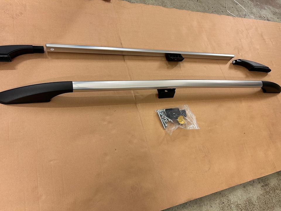 Dachreling STECKBAR: VW Caddy Standard / Maxi - GLANZ