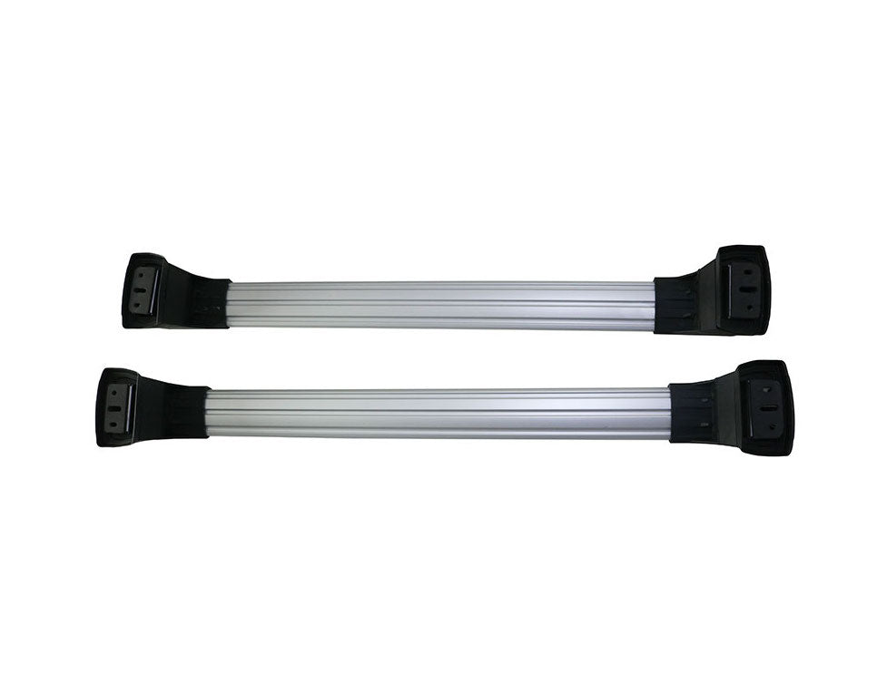VW T5 T6 T6.1 Dachträger Grundträger Aluminium ABSCHLIEßBAR - Schwarz / Silber