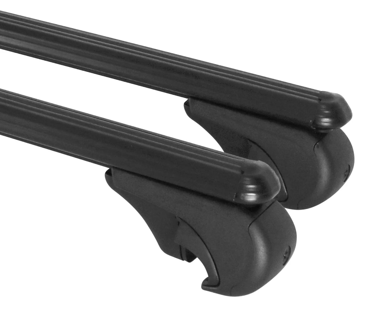 VW T5 T6 T6.1 Multivan Transporter L1 L2 Dachreling + Dachträger Set ABE Schwarz/Silber