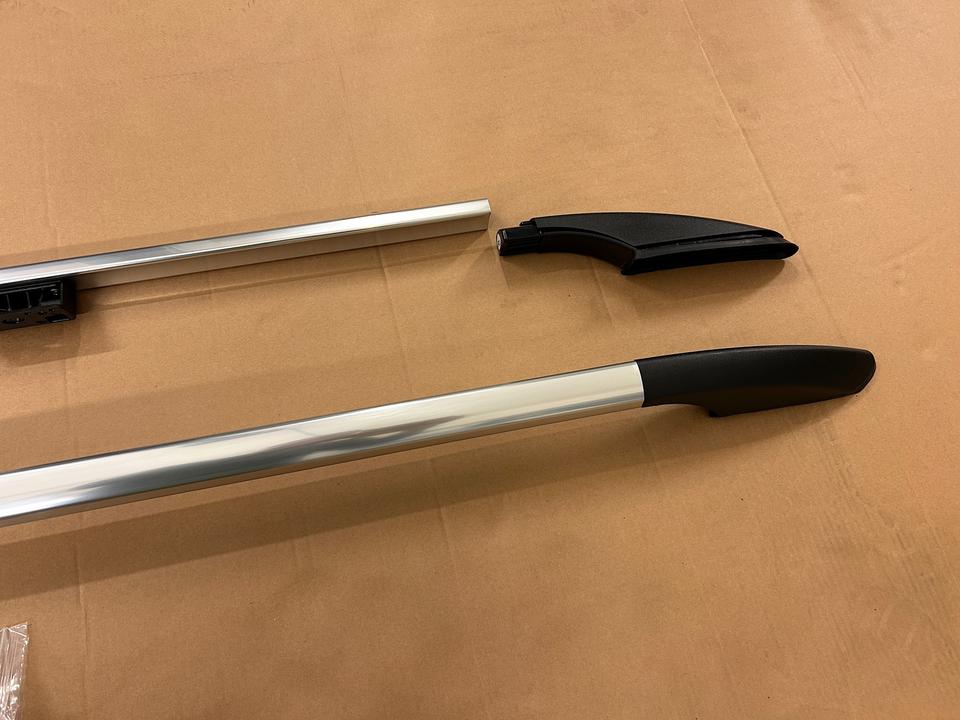 Dachreling STECKBAR: VW Caddy Standard / Maxi - GLANZ