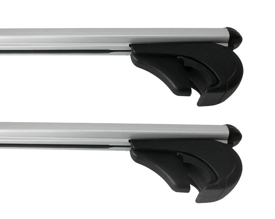 VW T5 T6 T6.1 Dachträger für vorhandene Dachreling Schwarz/Silber - Trägeranzahl wählbar
