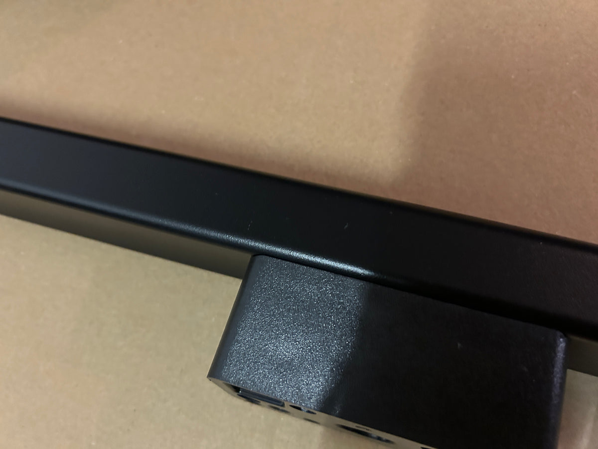 Dachreling STECKBAR: VW Caddy Standard / Maxi - Schwarz/Silber