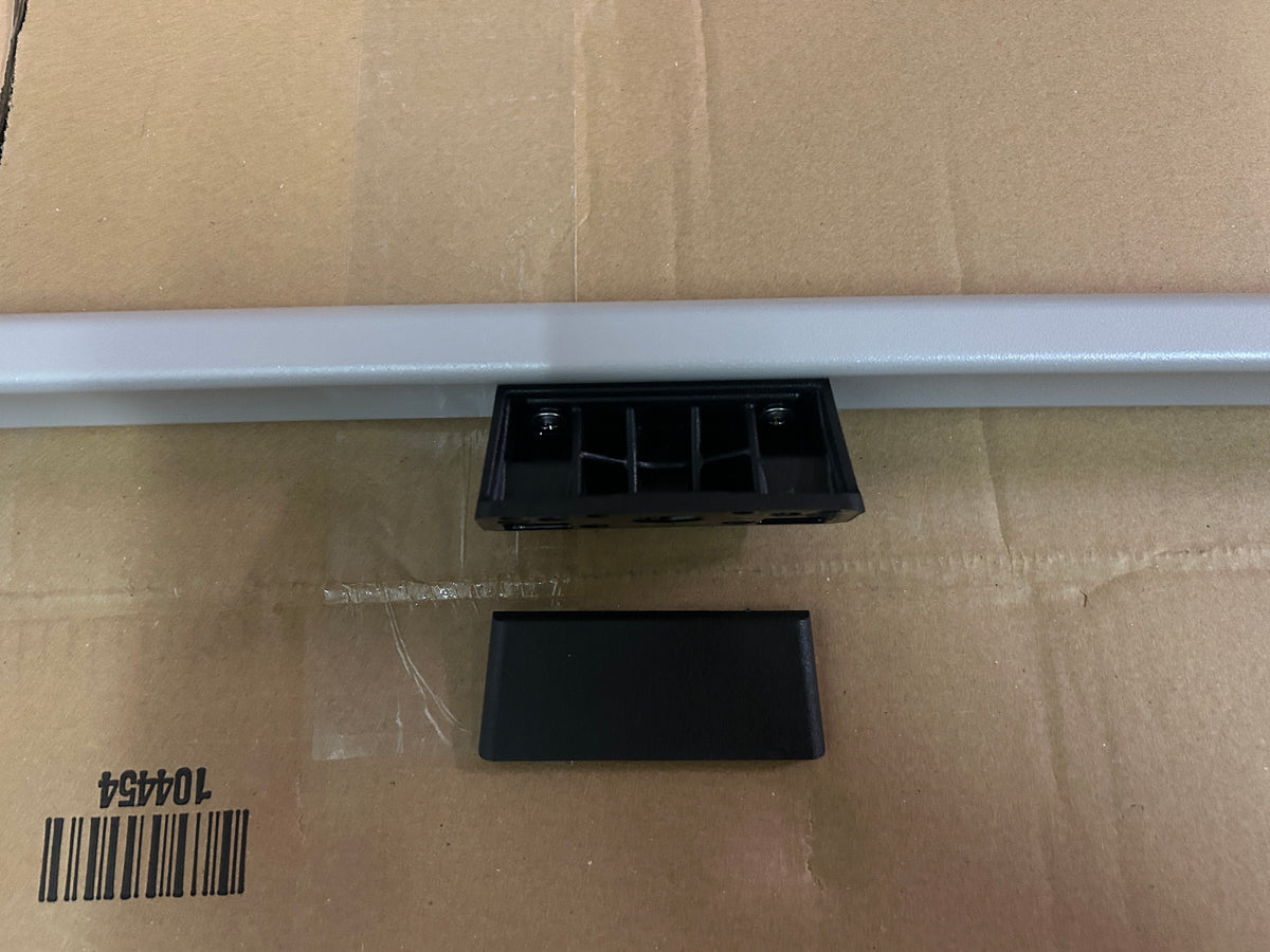 Dachreling STECKBAR: VW Caddy Standard / Maxi - Schwarz/Silber
