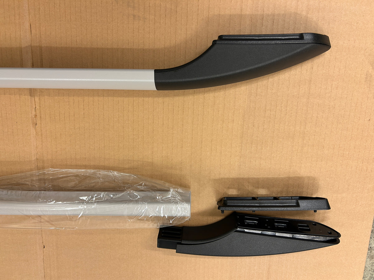 Mercedes Benz Vito Viano V Klasse W639 W447 Dachträger FLACH + Dachreling Set - Schwarz/Silber