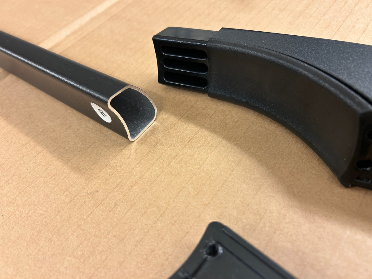 Mercedes Benz Vito Viano V Klasse W639 W447 Dachträger + Dachreling Set - Schwarz/Silber