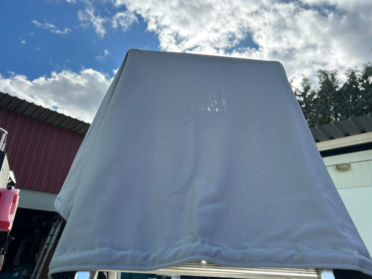 VW T4 Gardinen Vorhänge blickdicht Transporter Multivan SET - L1 L2 - grau/schwarz