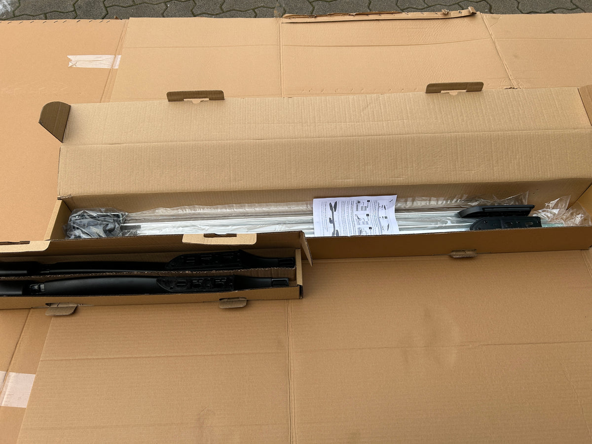 Mercedes Benz Vito Viano V Klasse W639 W447 Dachreling STECKBAR - GLANZPOLIERT