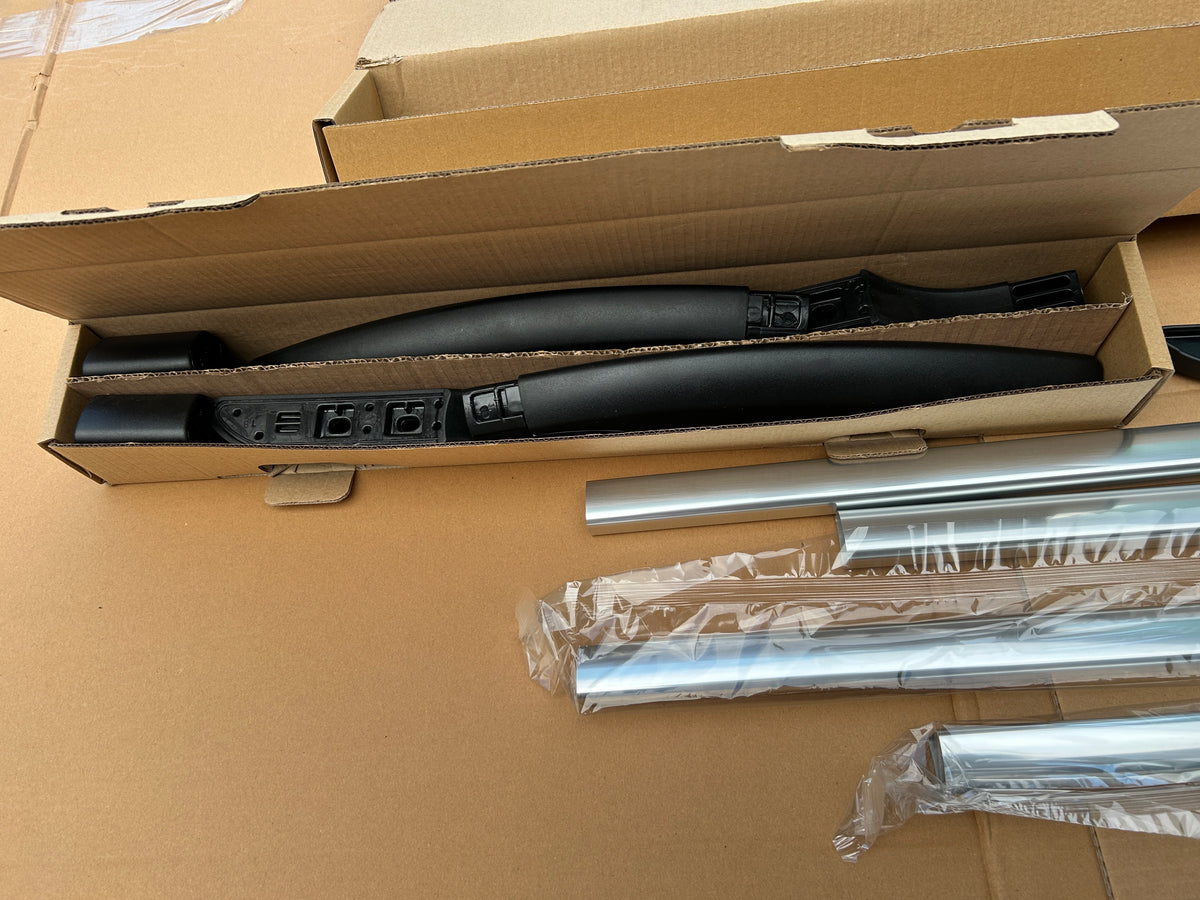 Mercedes Benz Vito Viano V Klasse W639 W447 Dachreling STECKBAR - GLANZPOLIERT