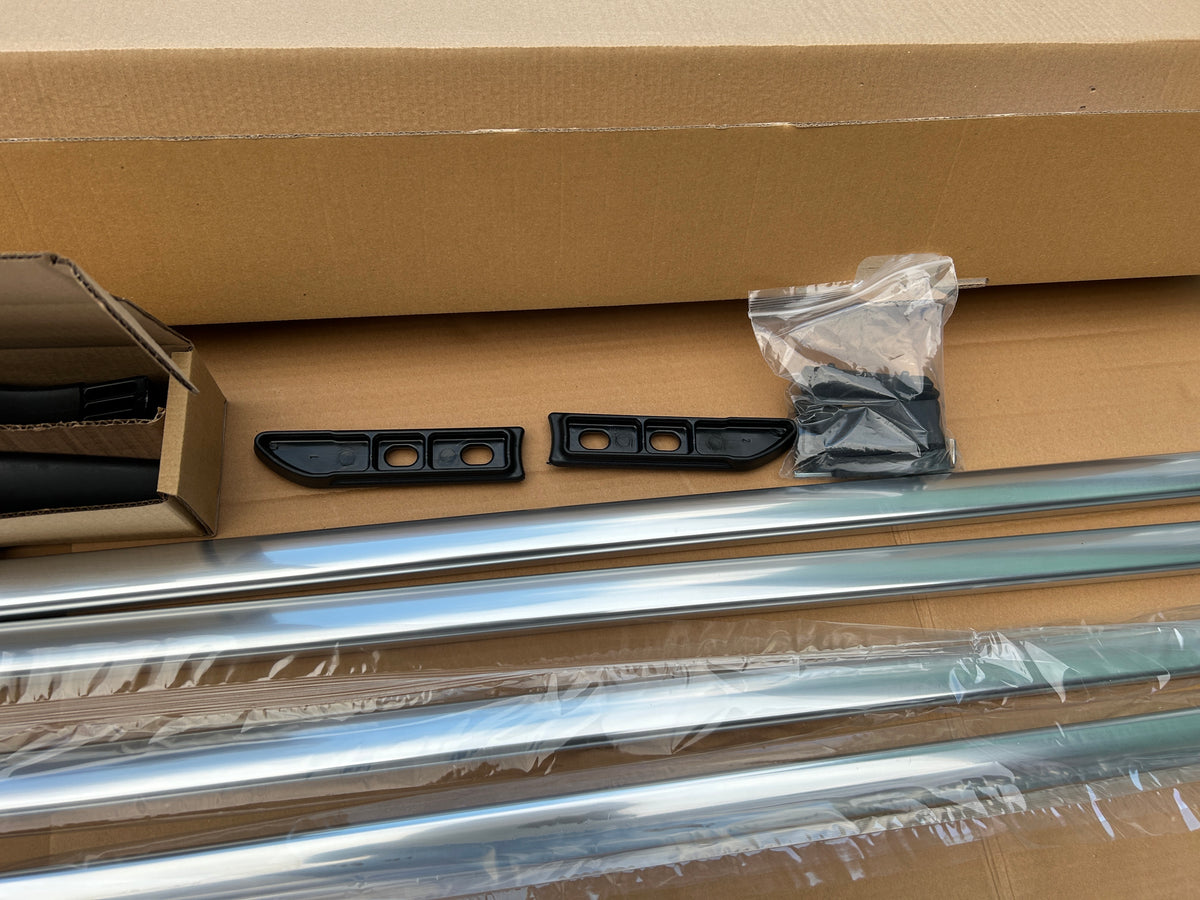 Mercedes Benz Vito Viano V Klasse W639 W447 Dachreling STECKBAR - GLANZPOLIERT