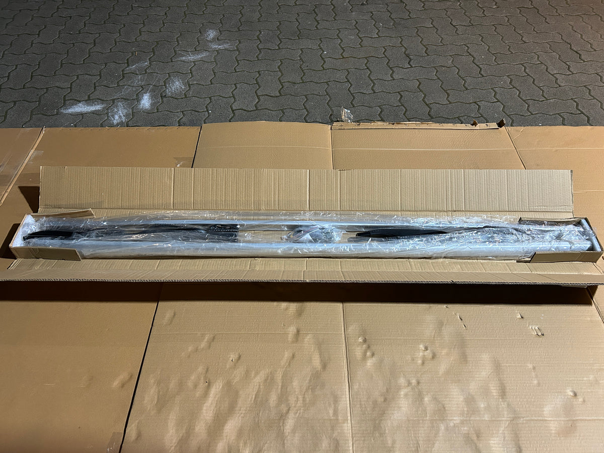 Mercedes Benz Vito Viano V Klasse W638 Dachträger + Dachreling Set - Schwarz/Silber