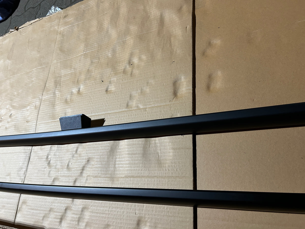 Mercedes Benz Vito Viano V Klasse W638 Dachträger + Dachreling Set - Schwarz/Silber