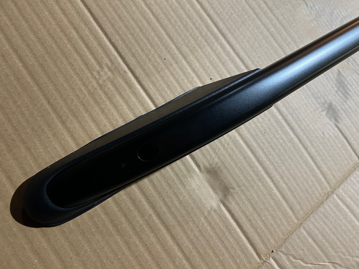 MIT ABE Dachreling + Dachträger Set Ford Transit Tourneo Custom 2013 - 2023 - L1 L2 Schwarz/Silber