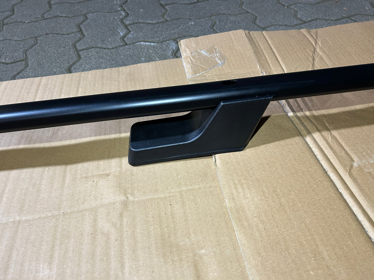 MIT ABE Dachreling + Dachträger Set Ford Transit Tourneo Custom 2013 - 2023 - L1 L2 Schwarz/Silber