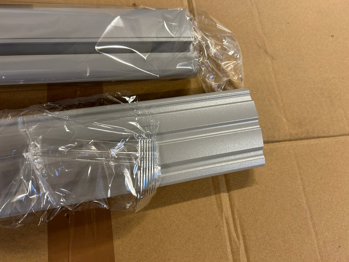 VW T5 T6 T6.1 Multivan Transporter L1 L2 Dachreling + Dachträger FLACH Set ABE Schwarz/Silber