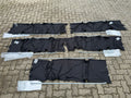 VW T4 Gardinen Vorhänge blickdicht Transporter Multivan SET - L1 L2 - grau/schwarz