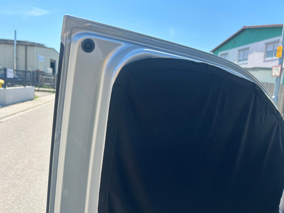 VW T4 Fahrerhaus Verdunkelung vorne BLICKDICHT - Vorhänge magnetisch (für alle Baujahre) - Transporter, Multivan, California - Magnetbefestigung