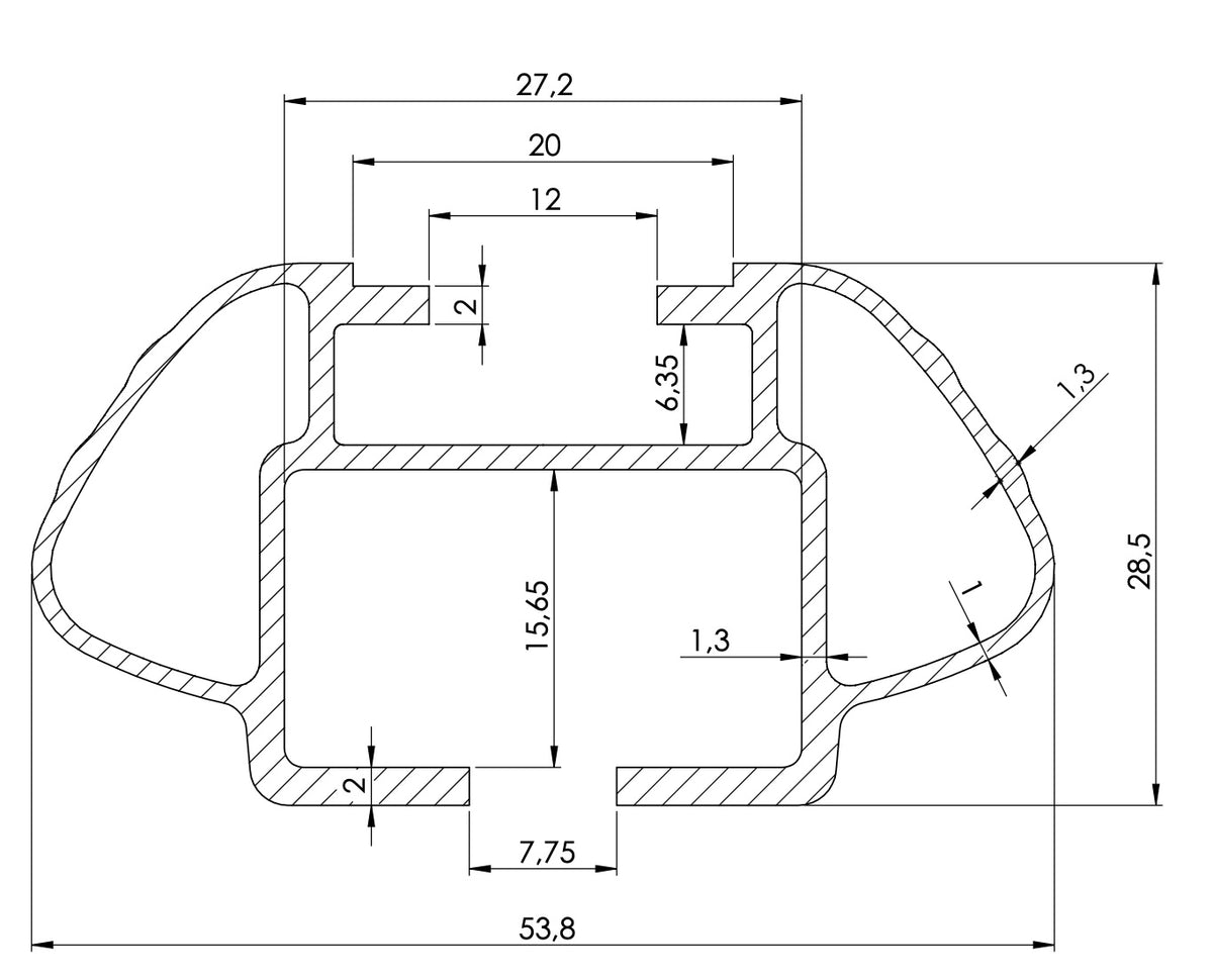 VW T5 T6 T6.1 Dachträger für vorhandene Dachreling Schwarz/Silber - Trägeranzahl wählbar