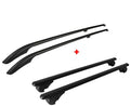 Dachreling + Dachträger Set Ford Transit / Tourneo Custom (2013 - 2022) - L1 L2 Schwarz/Silber
